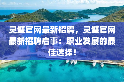 靈璧官網最新招聘，靈璧官網最新招聘啟事：職業(yè)發(fā)展的最佳選擇！