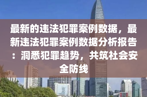 最新的違法犯罪案例數(shù)據(jù)，最新違法犯罪案例數(shù)據(jù)分析報(bào)告：洞悉犯罪趨勢(shì)，共筑社會(huì)安全防線