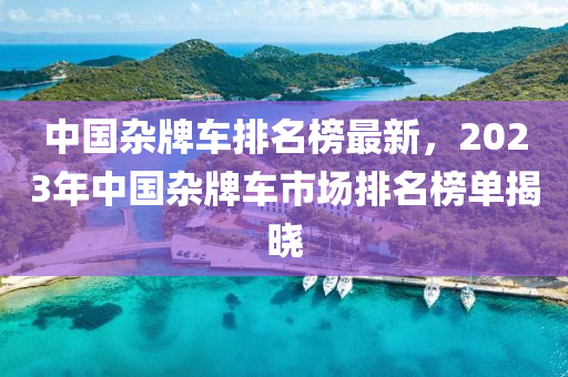 中國(guó)雜牌車(chē)排名榜最新，2023年中國(guó)雜牌車(chē)市場(chǎng)排名榜單揭曉