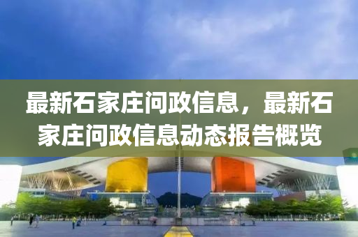 最新石家莊問政信息，最新石家莊問政信息動態(tài)報(bào)告概覽