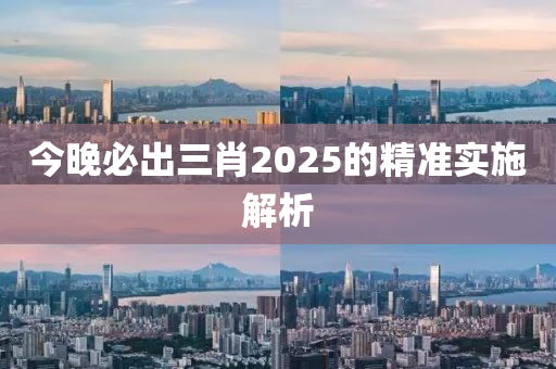 今晚必出三肖2025的精準(zhǔn)實(shí)施解析