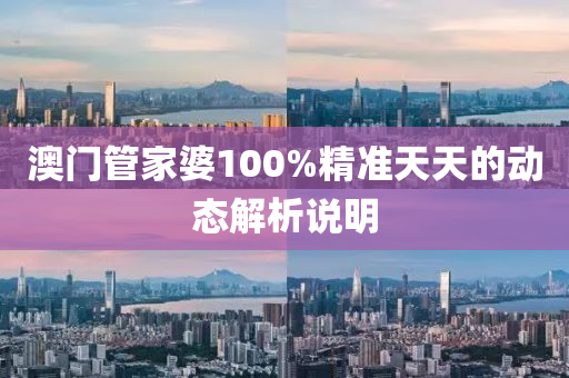 澳門管家婆100%精準(zhǔn)天天的動(dòng)態(tài)解析說明