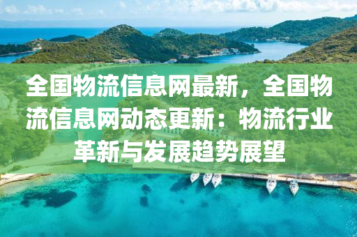 全國物流信息網最新，全國物流信息網動態(tài)更新：物流行業(yè)革新與發(fā)展趨勢展望