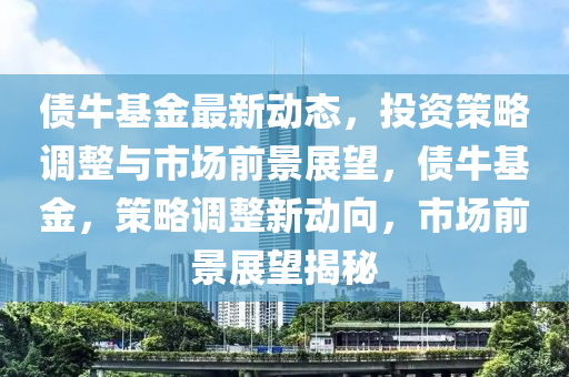 債?；鹱钚聞討B(tài)，投資策略調(diào)整與市場前景展望，債牛基金，策略調(diào)整新動向，市場前景展望揭秘