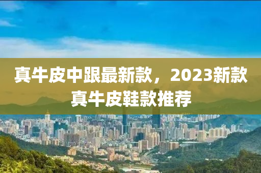 真牛皮中跟最新款，2023新款真牛皮鞋款推薦