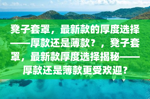 凳子套罩，最新款的厚度選擇——厚款還是薄款？，凳子套罩，最新款厚度選擇揭秘——厚款還是薄款更受歡迎？