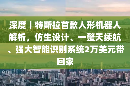 深度丨特斯拉首款人形機器人解析，仿生設(shè)計、一整天續(xù)航、強大智能識別系統(tǒng)2萬美元帶回家