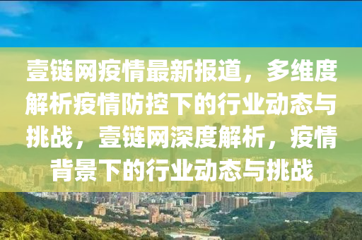 壹鏈網(wǎng)疫情最新報(bào)道，多維度解析疫情防控下的行業(yè)動(dòng)態(tài)與挑戰(zhàn)，壹鏈網(wǎng)深度解析，疫情背景下的行業(yè)動(dòng)態(tài)與挑戰(zhàn)