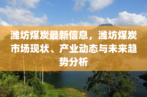 濰坊煤炭最新信息，濰坊煤炭市場現(xiàn)狀、產(chǎn)業(yè)動態(tài)與未來趨勢分析