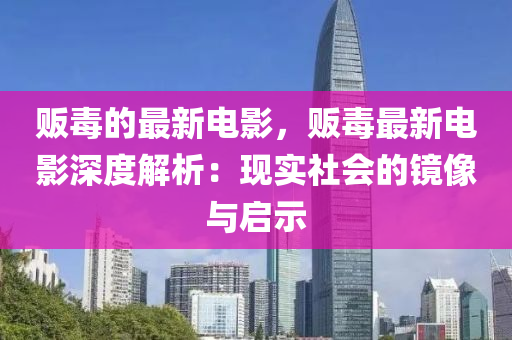 販毒的最新電影，販毒最新電影深度解析：現(xiàn)實社會的鏡像與啟示