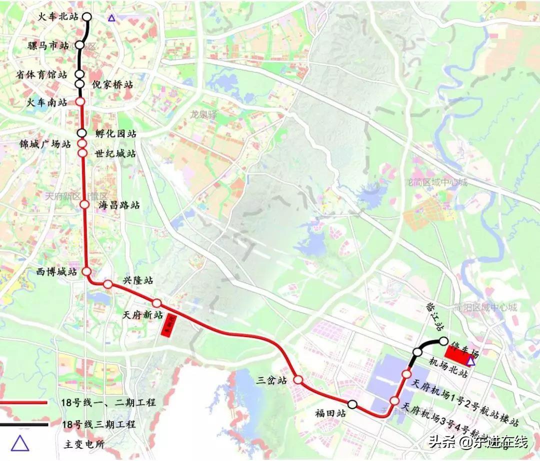 廣州地鐵18號(hào)線最新線路圖，廣州地鐵18號(hào)線最新線路圖概覽