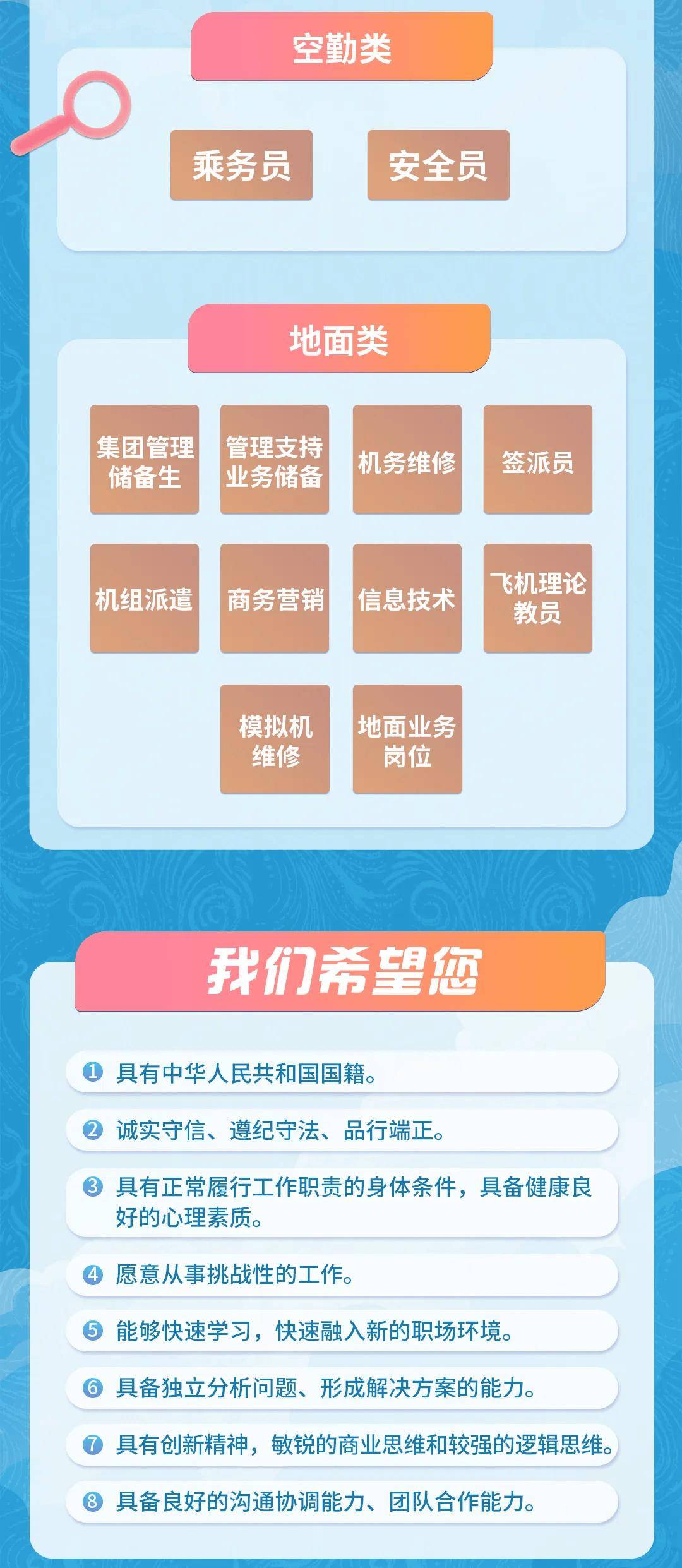 民航招聘網(wǎng)最新招聘信息匯總，航司、機場、地勤崗位一網(wǎng)打盡！，民航招聘季，航司、機場及地勤崗位全面盤點